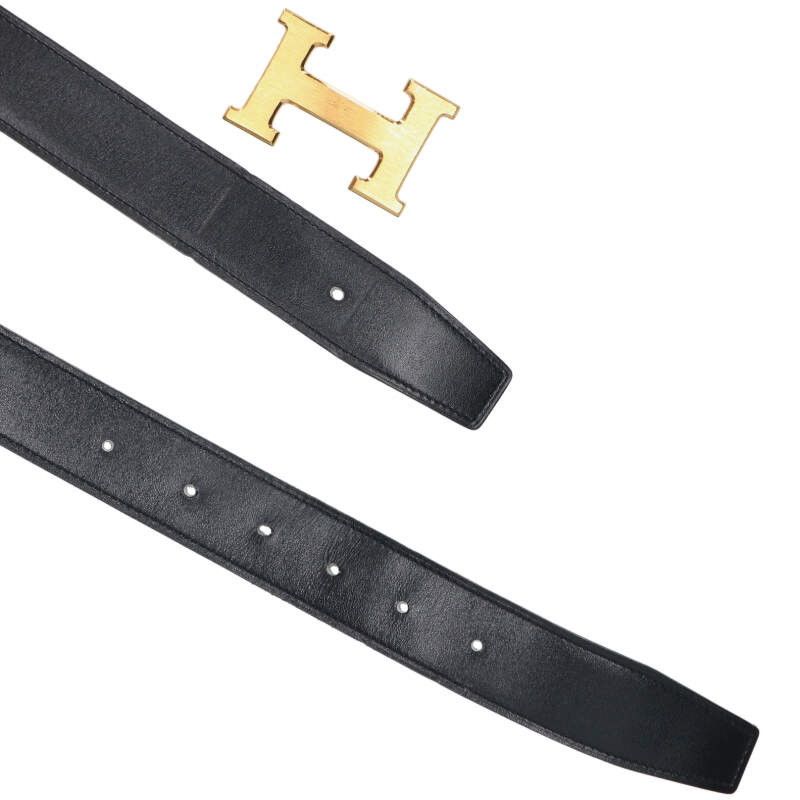 エルメス コンスタンス A刻印 Hバックル リバーシブル レザーベルト