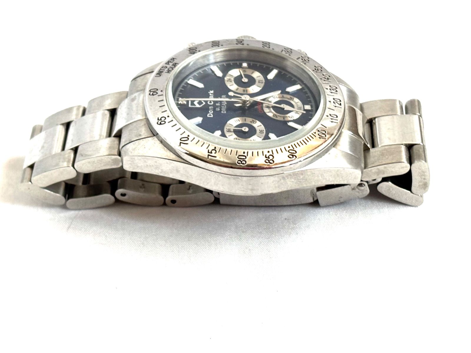Don Clark DM-2051 ダンクラーク クロノグラフ Quartz クォーツ メンズ 