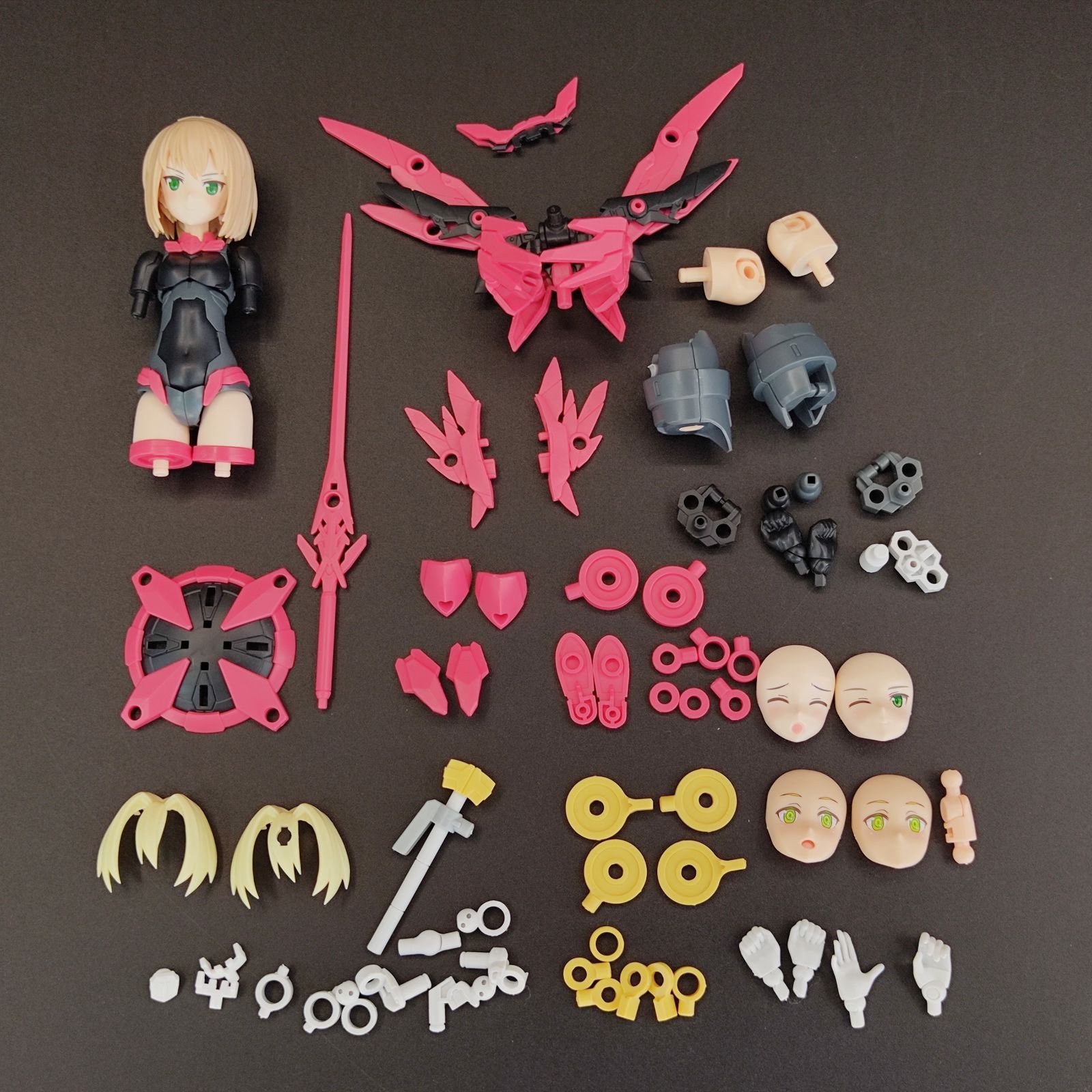 30MS【未検品/ジャンク】ティアーシャボディ（腕脚欠品）＋オプション 