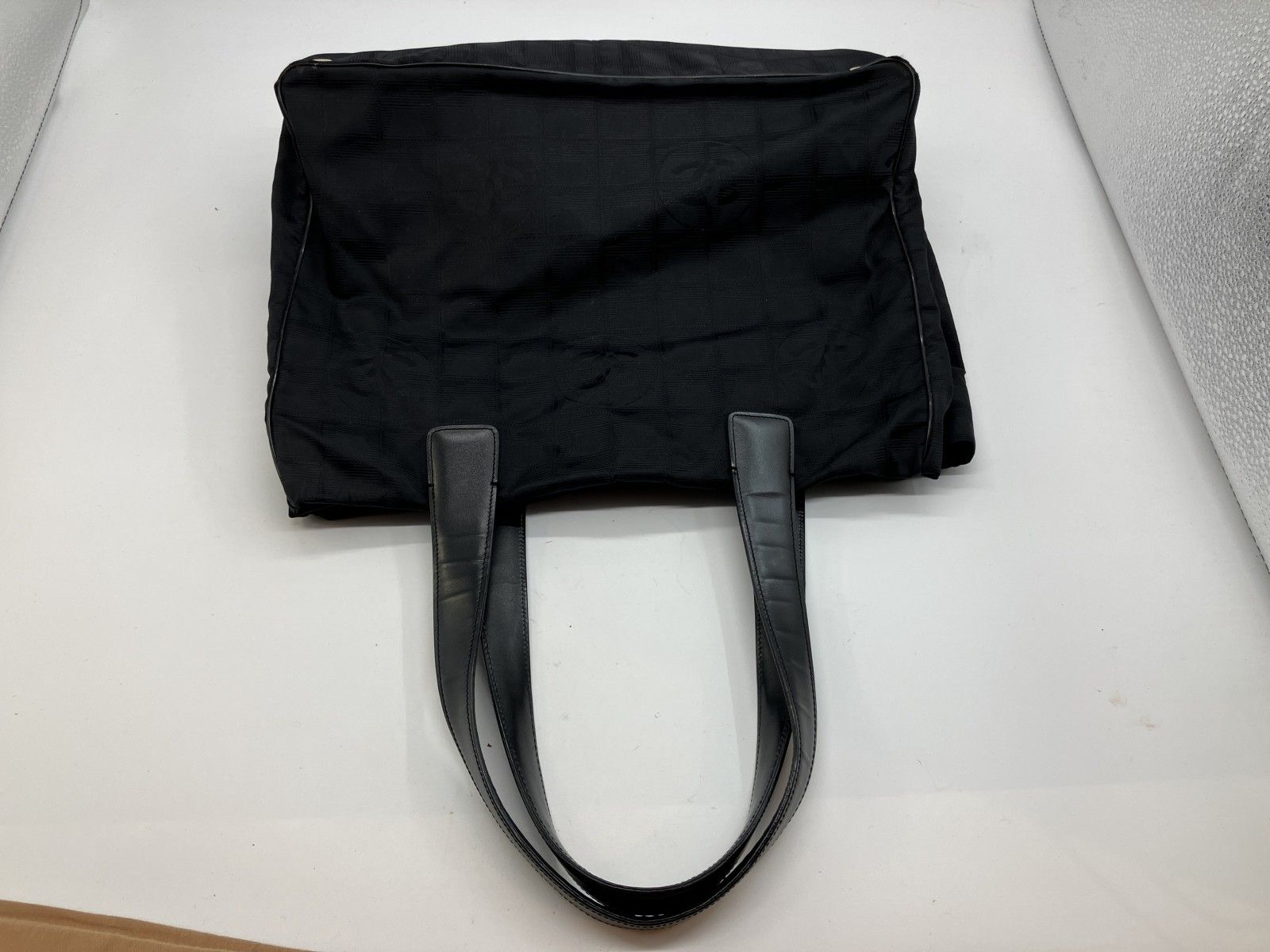 CHANEL ニュートラベルライン ナイロン トートバッグ ブラック 