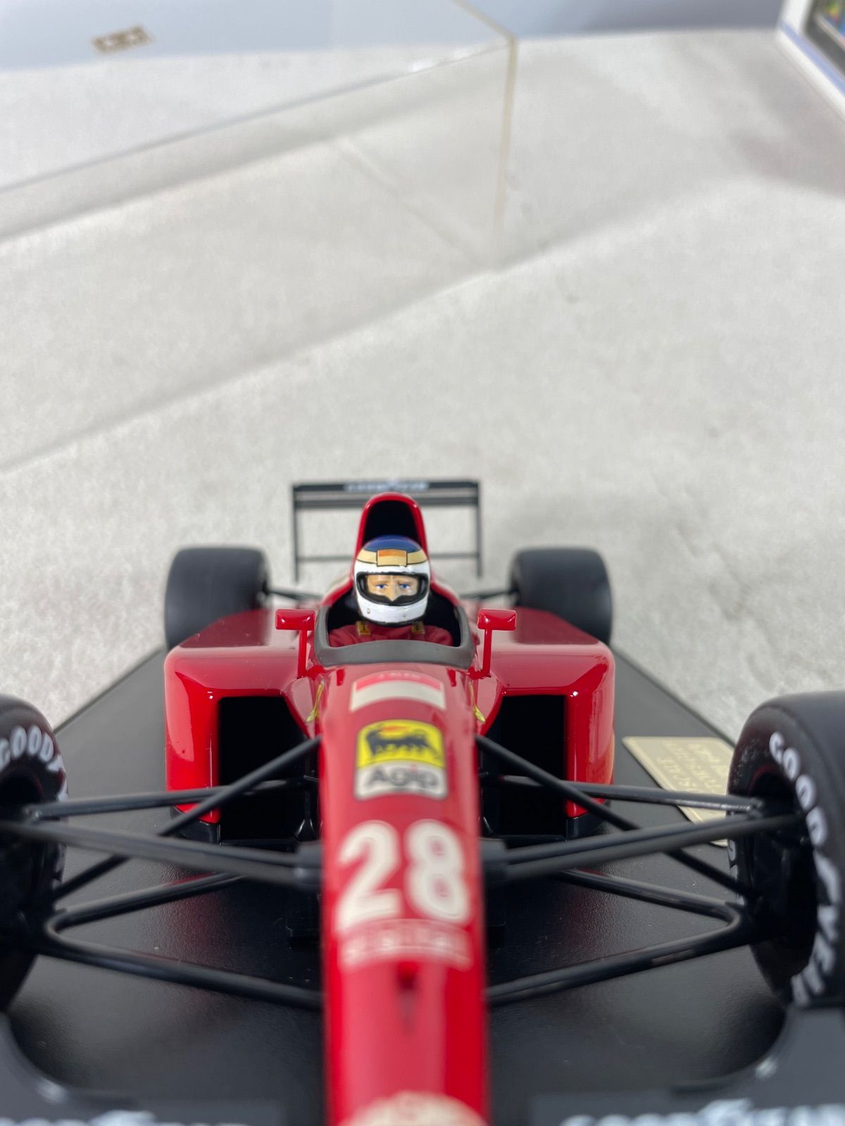 TAMIYA】1/20 フェラーリ643 J.アレジ F1 ミニカー コレクターズクラブ