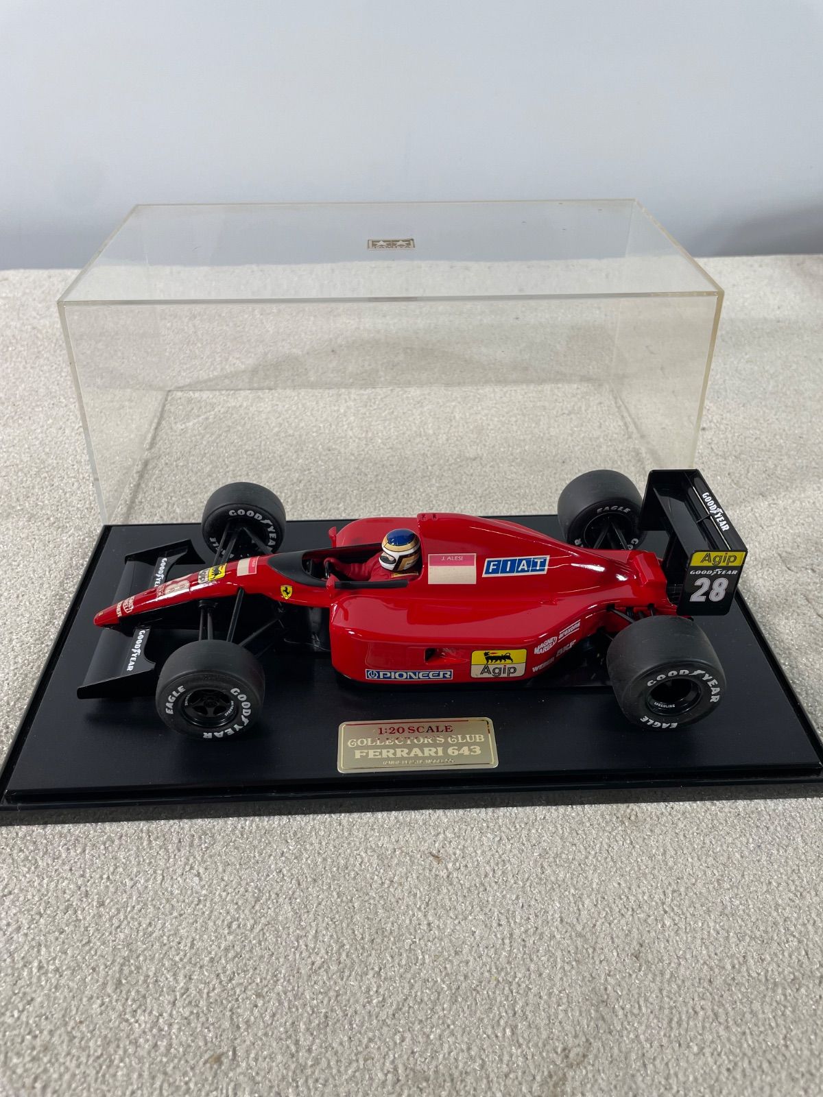 タミヤ 1/20 コレクターズクラブ フェラーリ 643 アレジ 完成品 F1