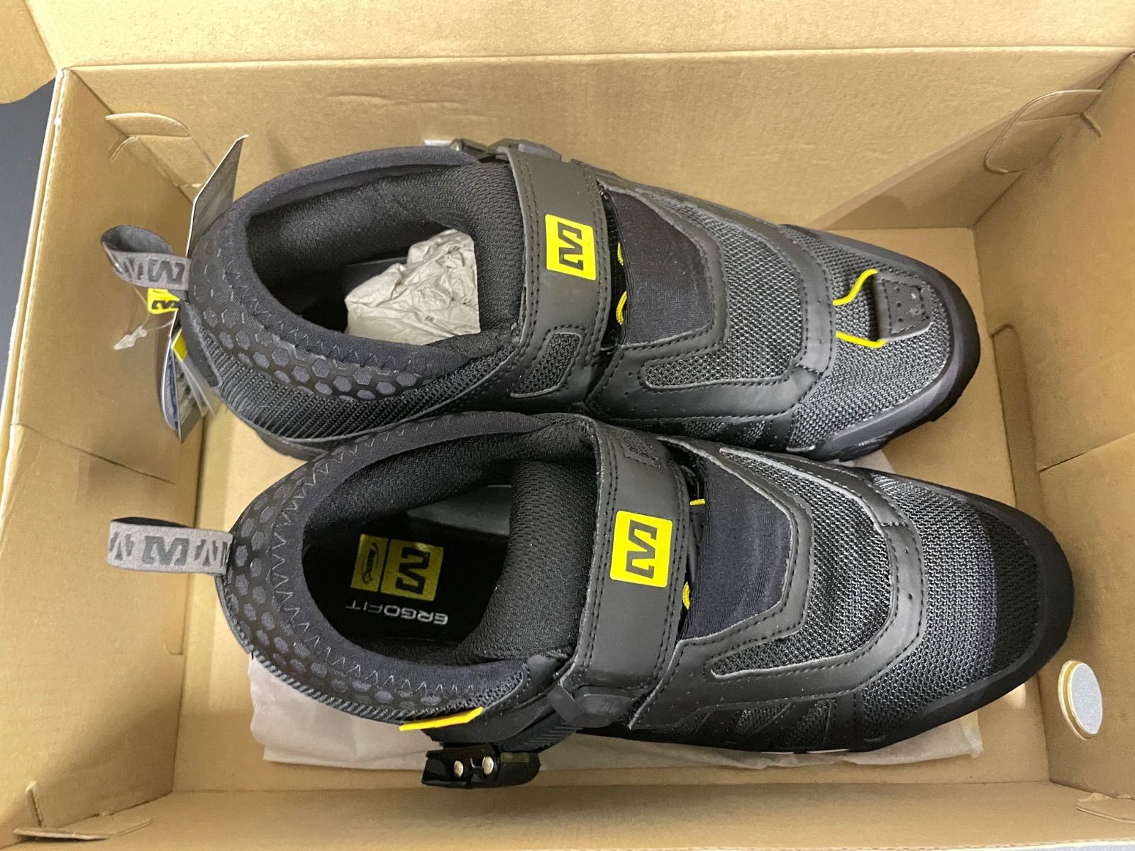 C0550■NEW■MAVIC MAVIC CROSSMAX 14 BLACK/WHITE MTB SHOES EUR42 CM26.5 MOUNTAIN BIKE SHOES ROAD BIKE PARTS ACCESSORIES
