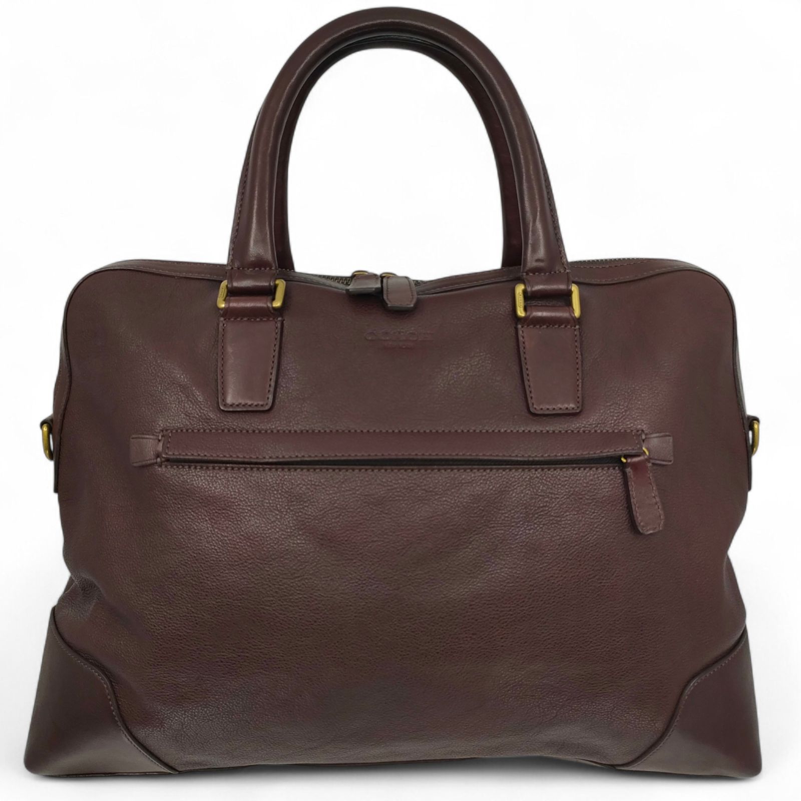 COACH コーチ ビジネスバッグ レザー ブラウン 70476 - メルカリ