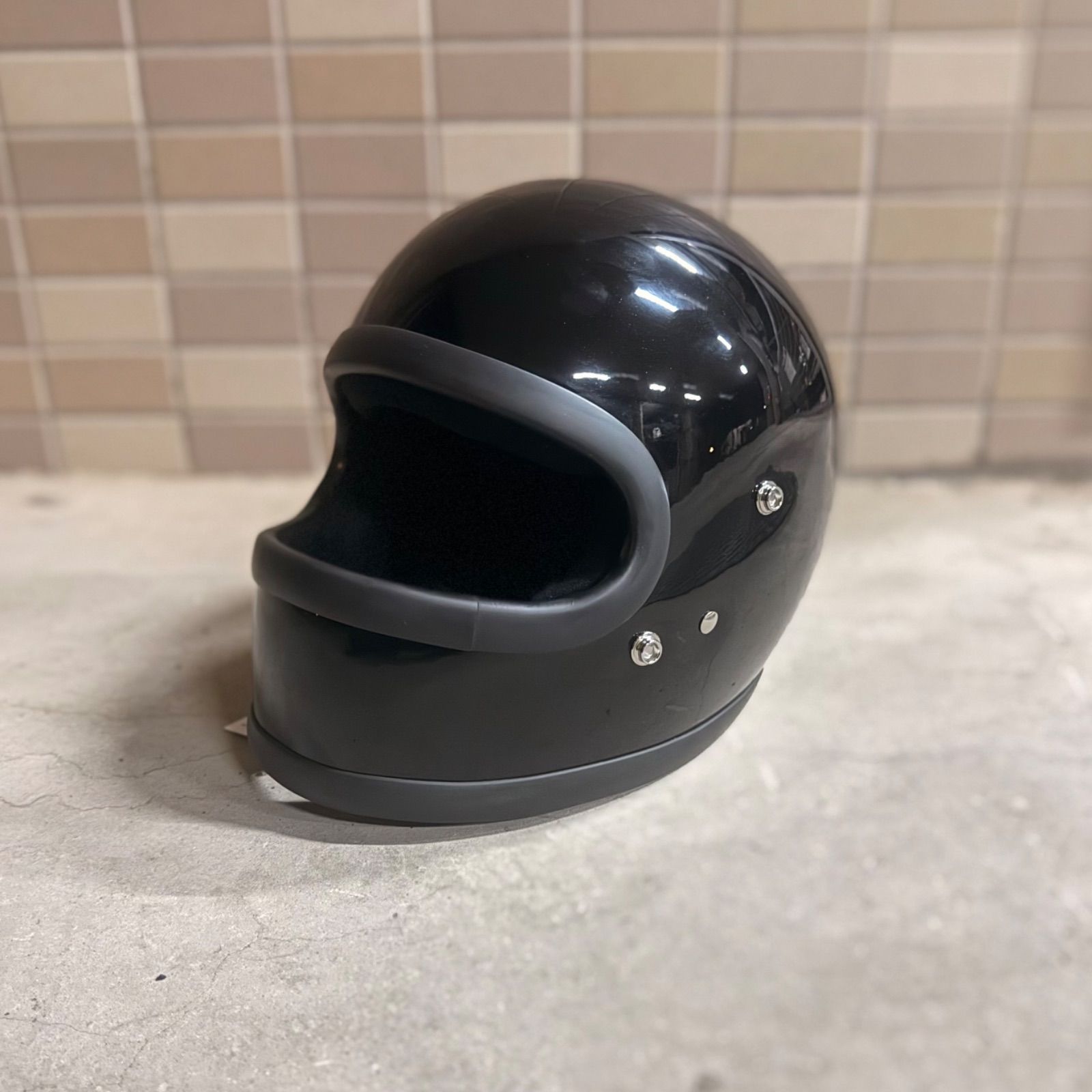 TT&CO　スター　BELL 族ヘル 新品未使用】超小帽体フルフェイス STAR STR GT レプリカ 族ヘル
