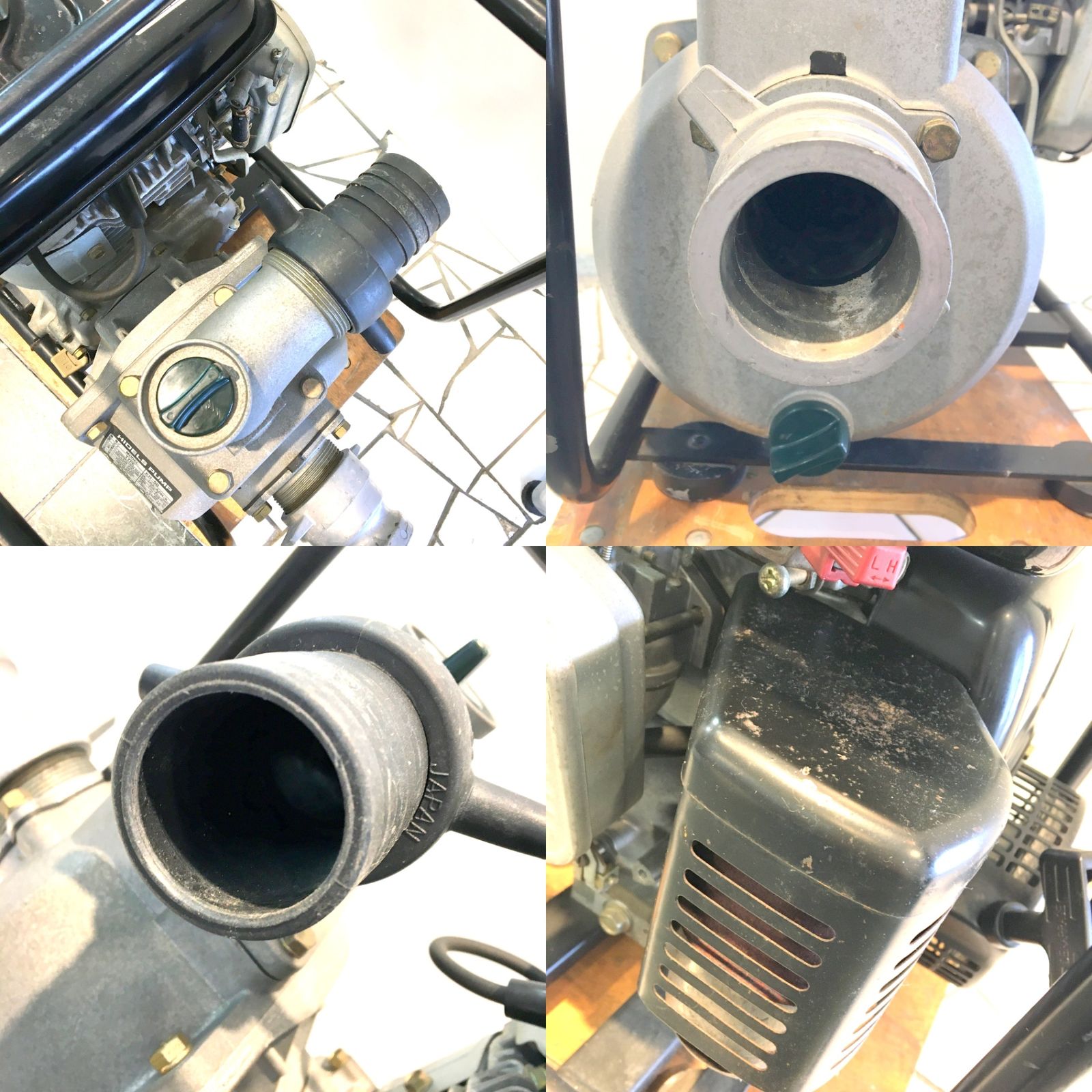 KOSHIN 工進 ハイデルスポンプ エンジンポンプ KR-50 口径50mm ロビン 