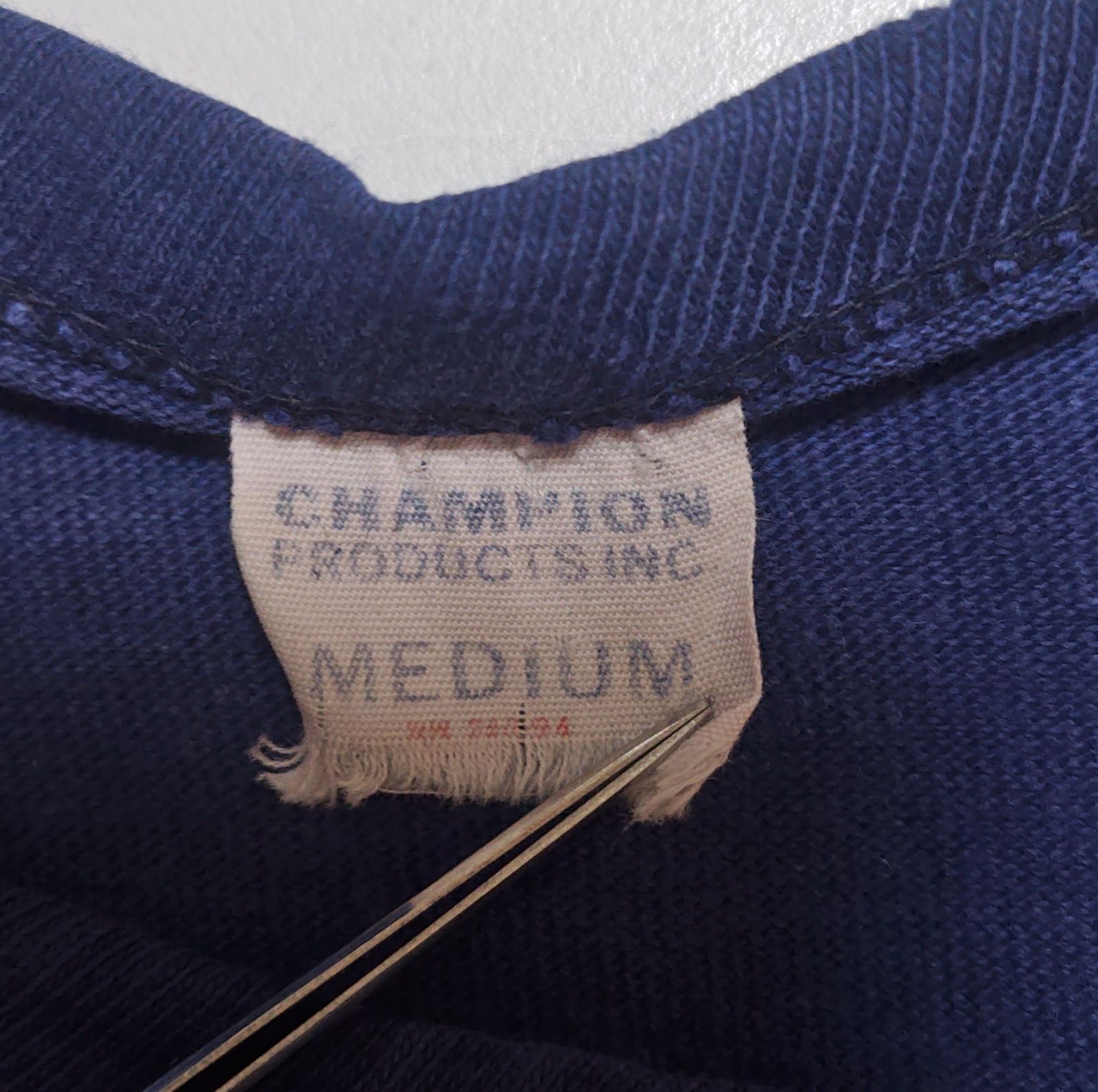60s USA製 Champion チャンピオン PURDUE フットボールTシャツ 