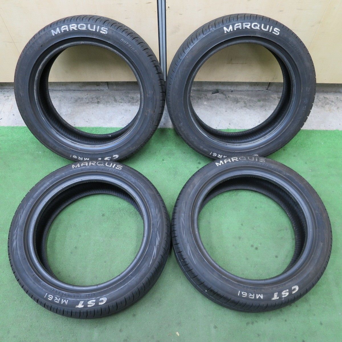 バリ溝！22年！9.5分☆165/55R15 マーキス CST MR61 MARQUIS タイヤ 15 