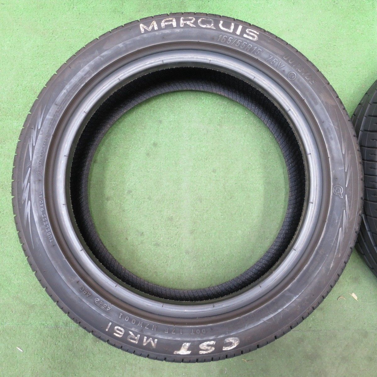 バリ溝！22年！9.5分☆165/55R15 マーキス CST MR61 MARQUIS タイヤ 15 
