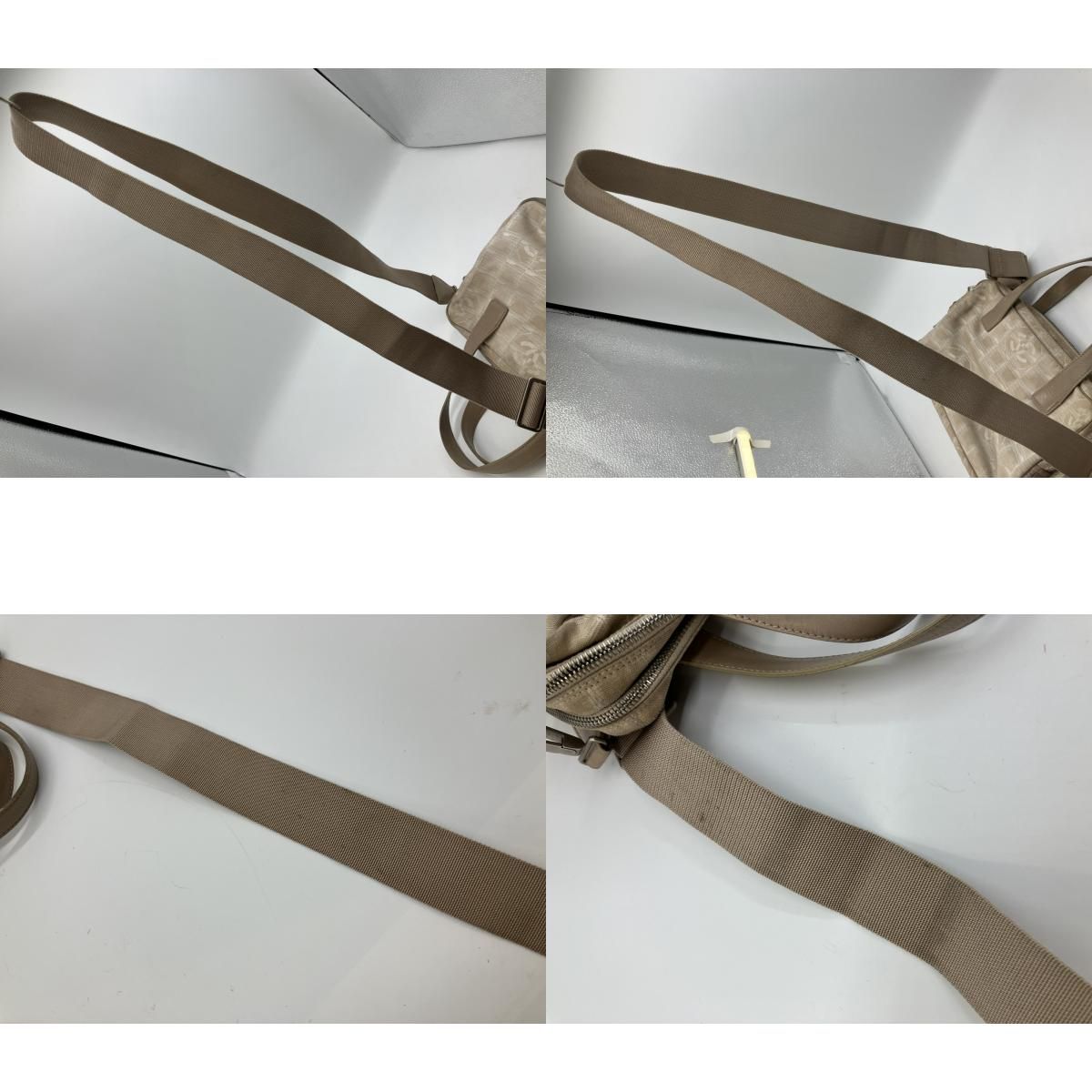 CHANEL シャネル ニュートラベルライン 2WAY バッグ シール有 7075948 