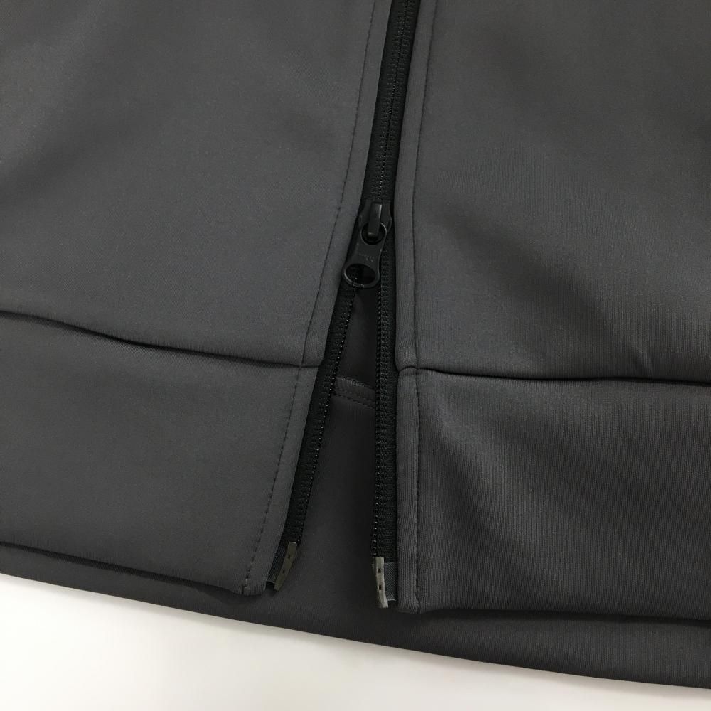 超美品】ブリーフィング ジップパーカー グレー バック立体ロゴ メンズ