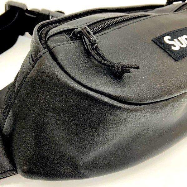 Supreme シュプリーム レザーウエストバッグ Leather Waist Bag 23FW