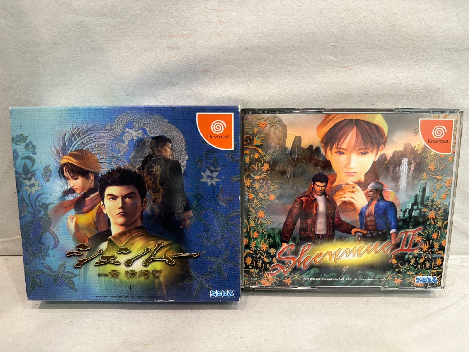 ドリームキャスト シェンムー 一章 横須賀＆シェンムーⅡセット （中古 