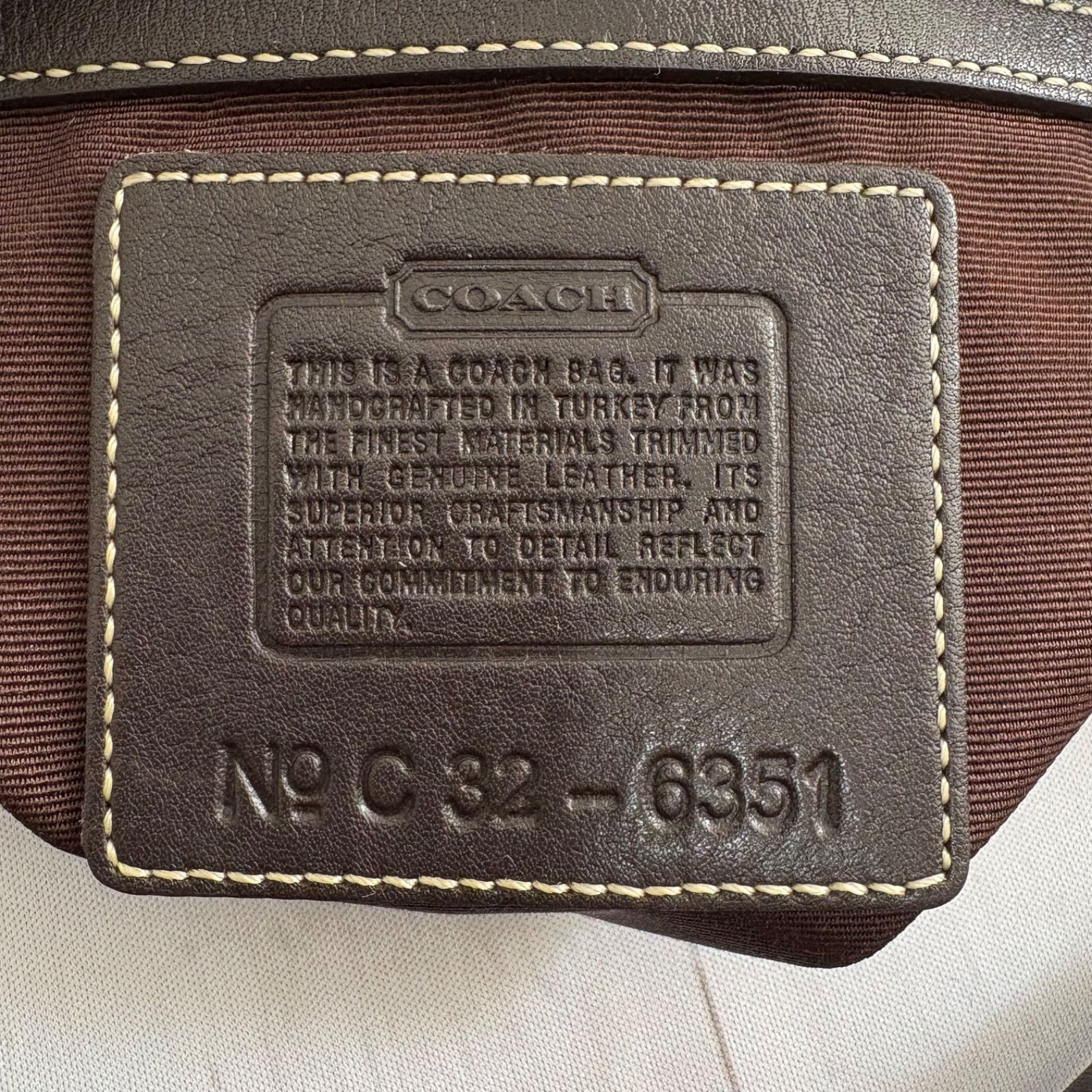 美品 COACH コーチ SOHO シグネチャー ホーボー ハンドバッグ ワン 