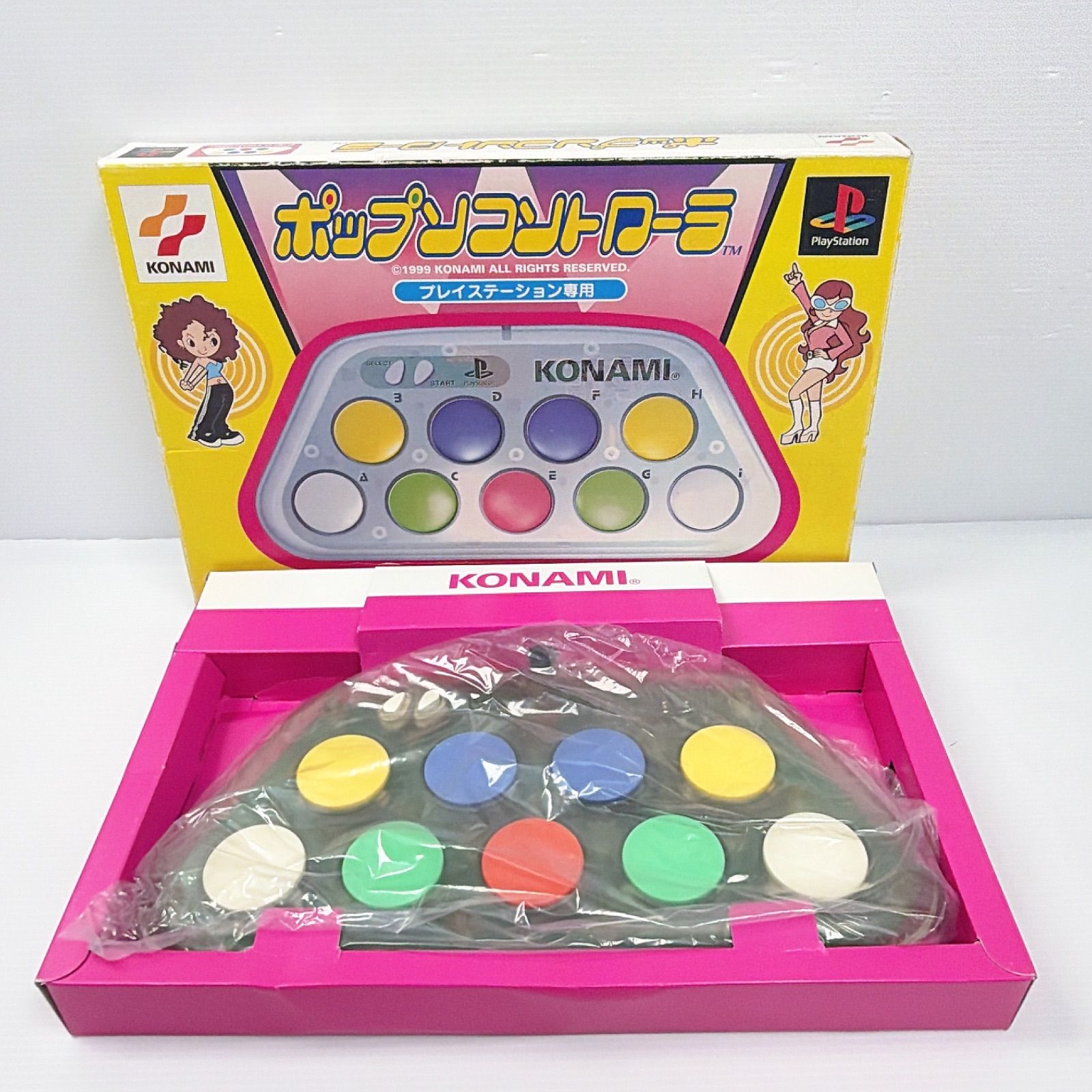 ポップンコントローラー ポップンミュージック付き 動作確認済み 良品