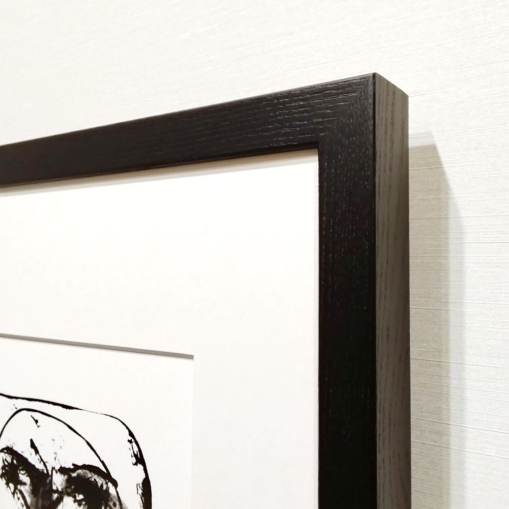 猪熊弦一郎 FACES 顔D 1989年 リトグラフ 限定50部 直筆サイン 版画