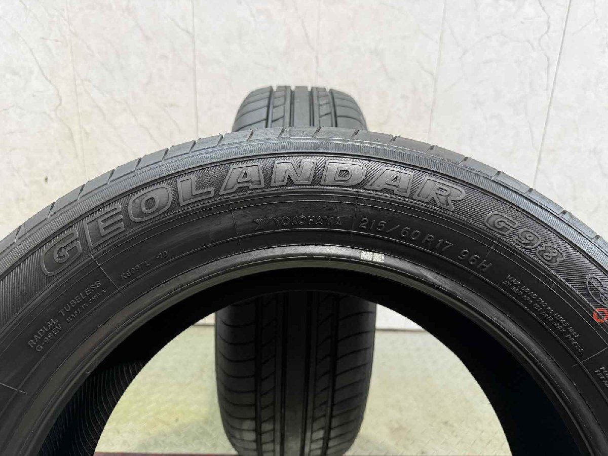 新品】2025年製 YK GEOLANDAR G98EV 215/60R17 96H 17インチ 夏タイヤ 