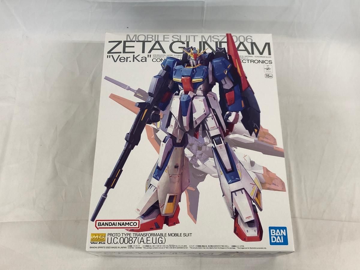 未開封】ゼータガンダム Ver.Ka (MG) 機動戦士Zガンダム - メルカリ