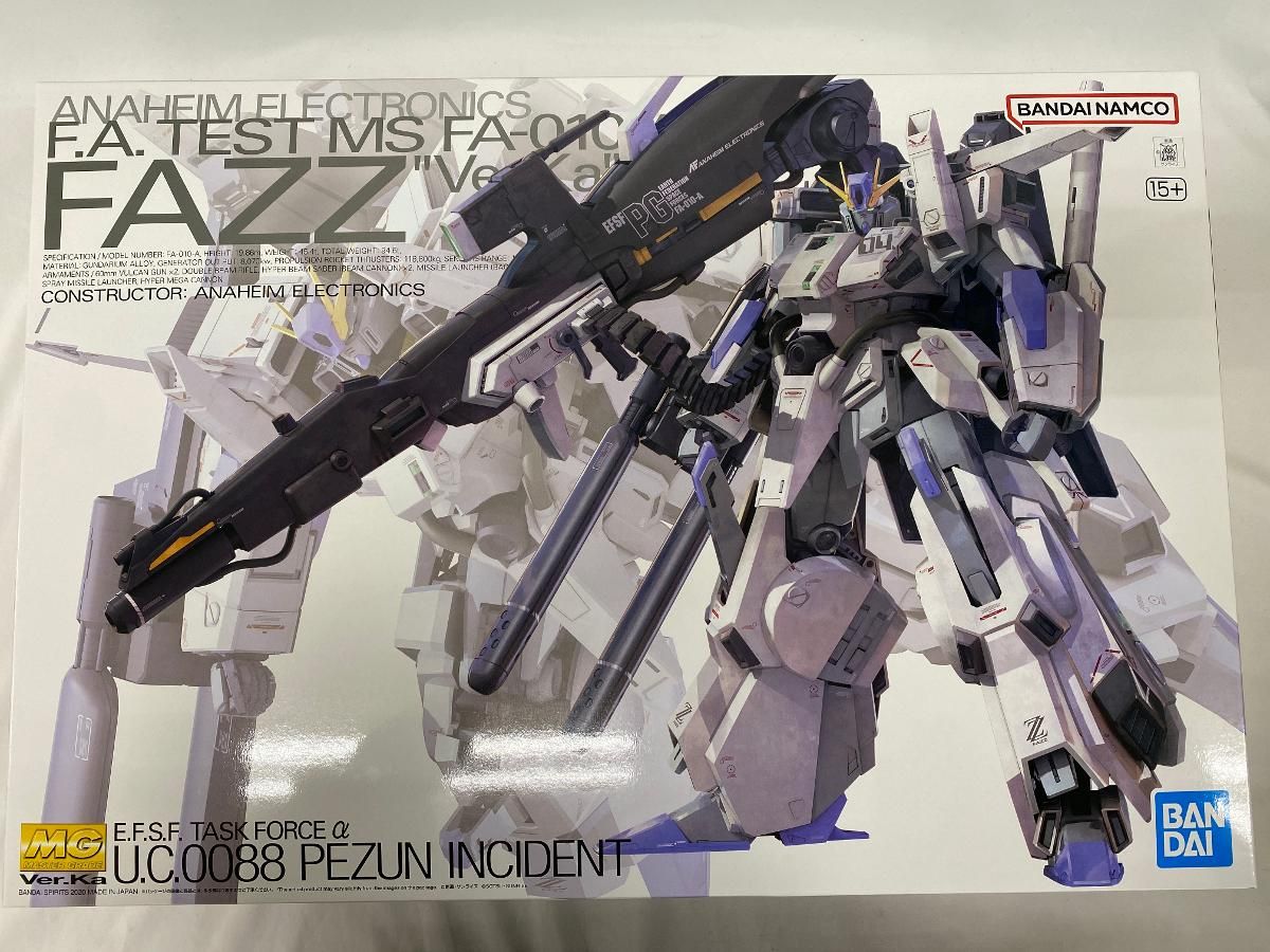 MG 1⁄100 FAZZ 機動戦士ガンダムセンチネル MG 1⁄100 FAZZ Ver