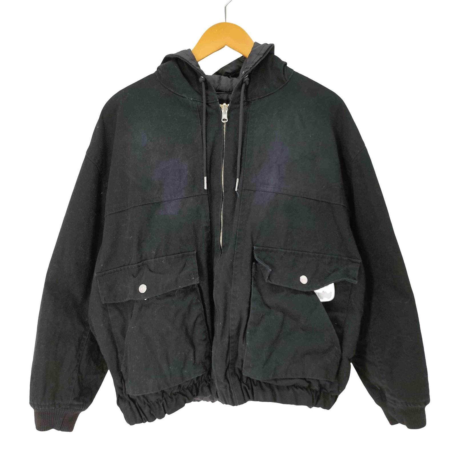 アドラー ADRER vintage make short duck blouson reversible zip 