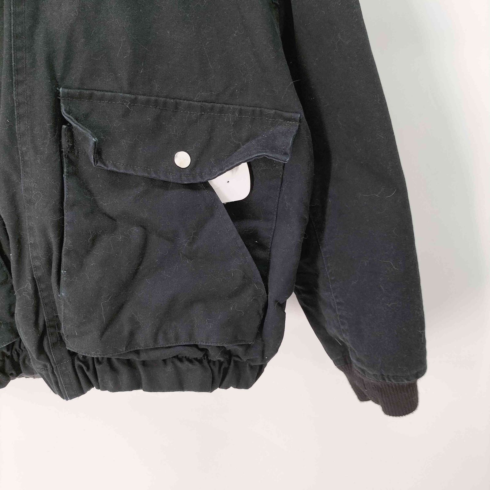 アドラー ADRER vintage make short duck blouson reversible zip 