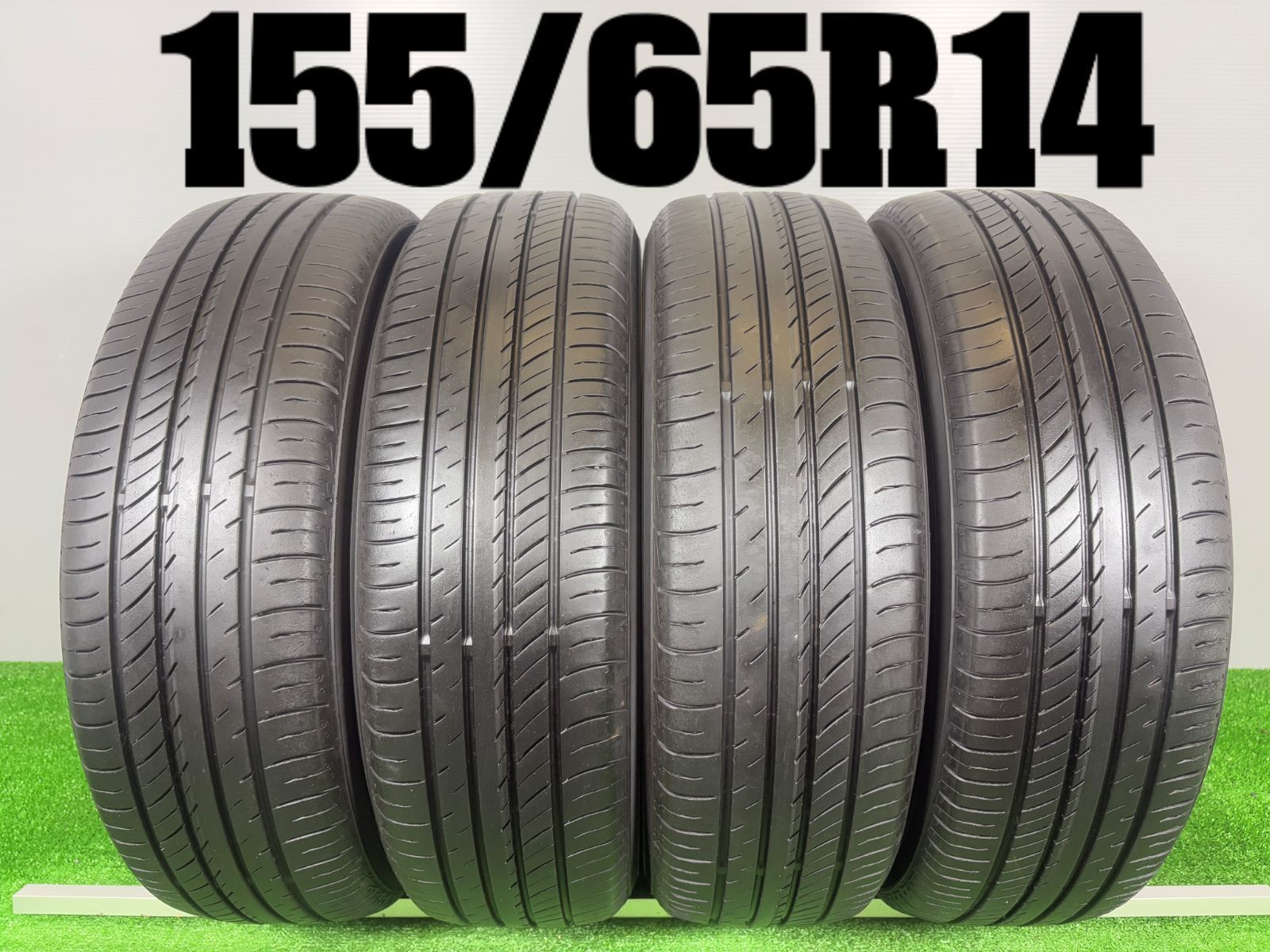 送料無料☆155/65R14 ヨコハマ ADVAN 2021年製 4本 夏 タイヤ ノーマル 
