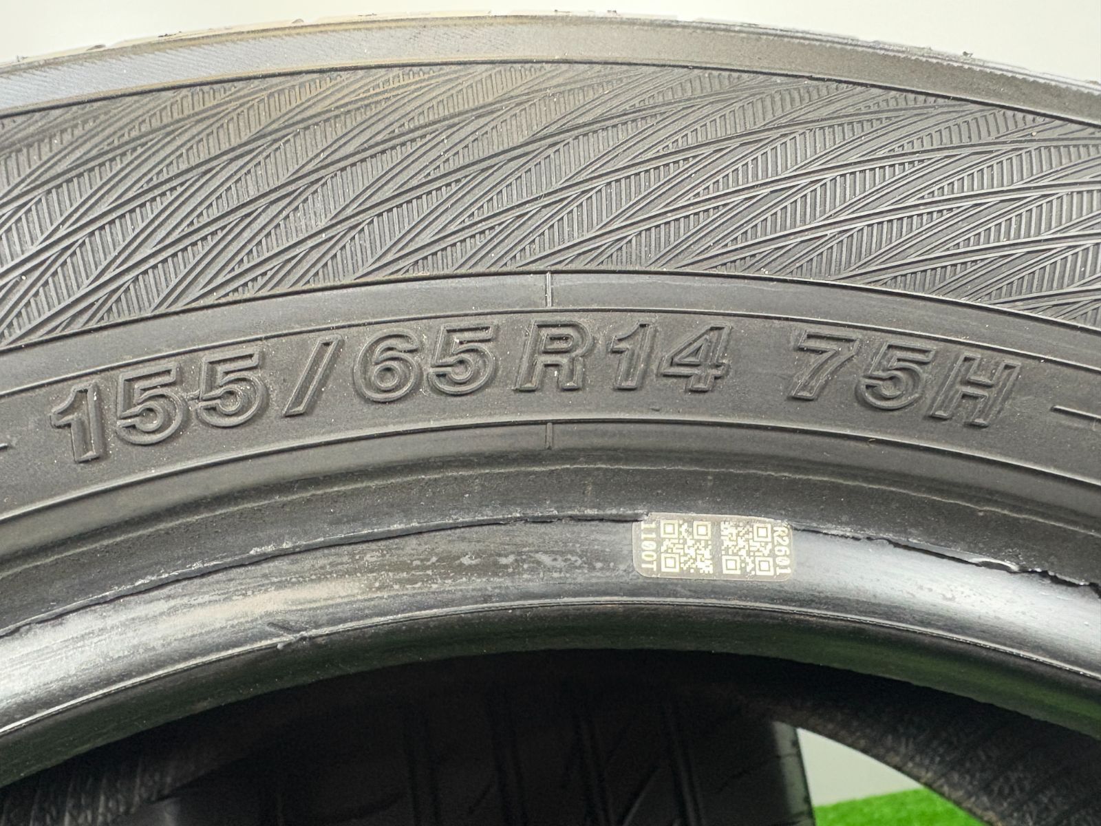送料無料☆155/65R14 ヨコハマ ADVAN 2021年製 4本 夏 タイヤ ノーマル 