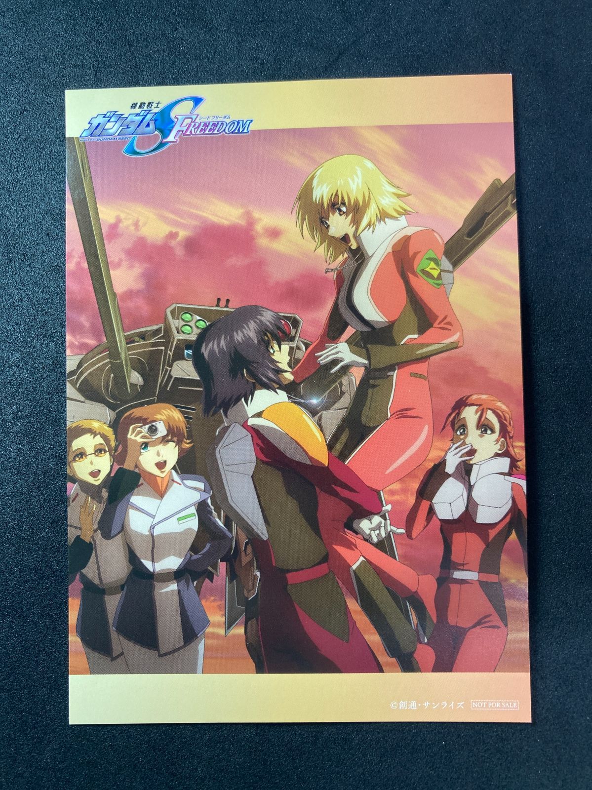 ガンダムSEED FREEDOM 来場者特典 ポストカード アスラン カガリ