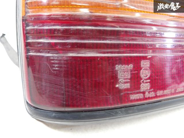 割れ無し!!】トヨタ 純正 KP61 スターレット テール テールライト