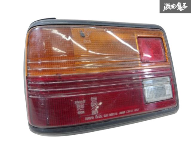 割れ無し!!】トヨタ 純正 KP61 スターレット テール テールライト