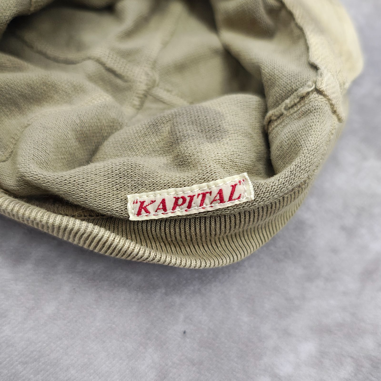 KAPITALキャピタルキャップダメージ加工 KAPITAL ダメージ加工キャップ キャピタル - メルカリ