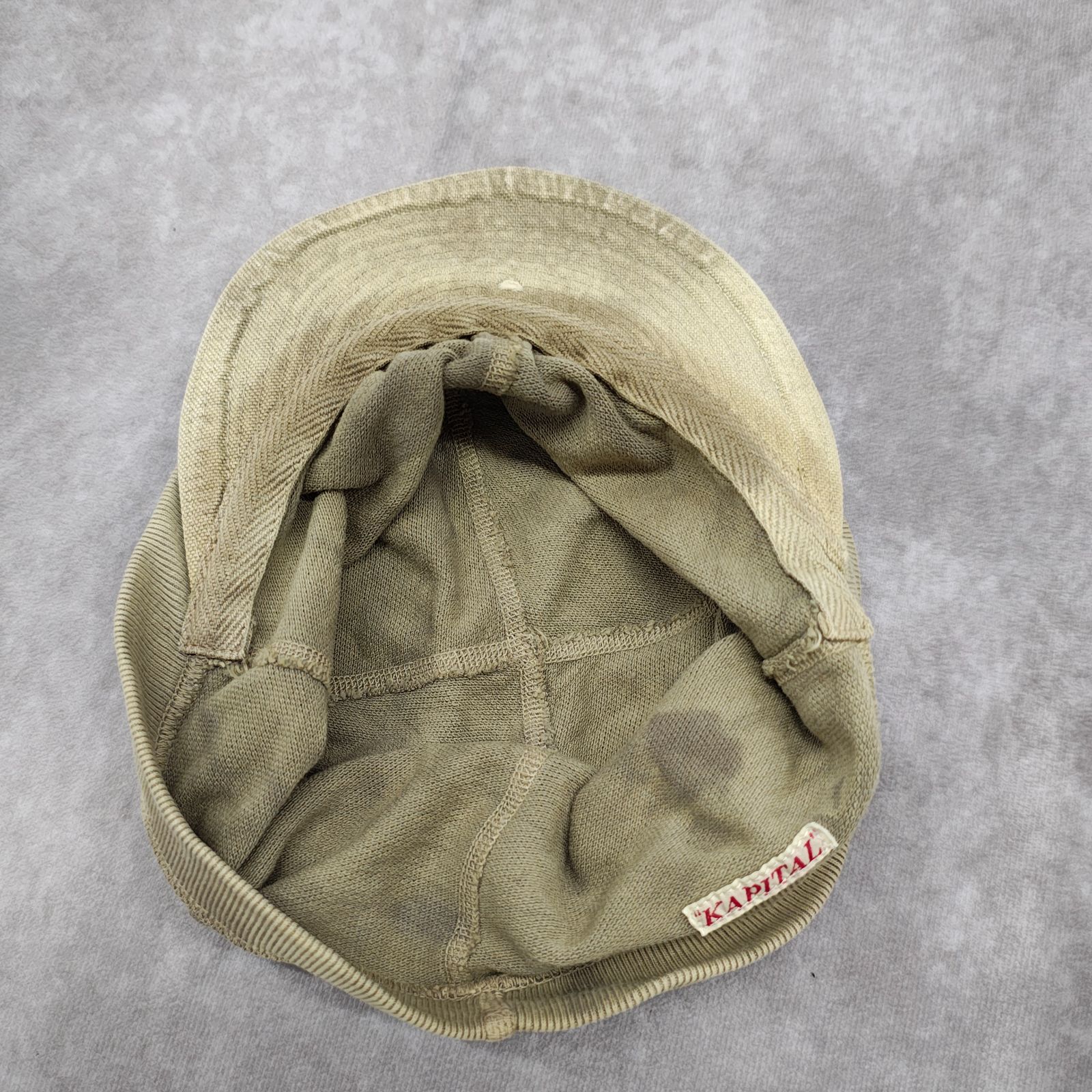 KAPITALキャピタルキャップダメージ加工 KAPITAL ダメージ加工キャップ キャピタル - メルカリ