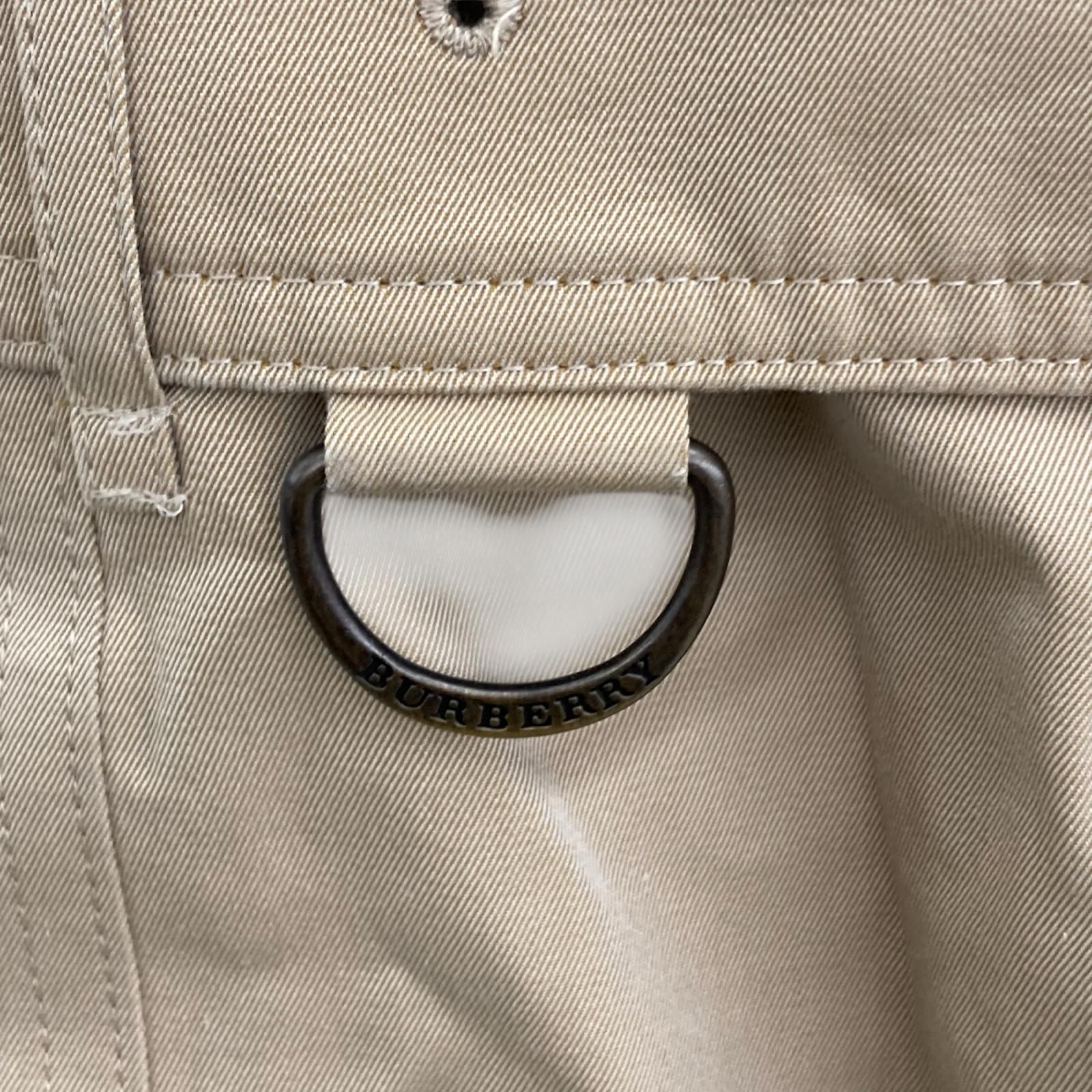 186005 BURBERRY バーバリー トレンチコート M ベージュ レディース 
