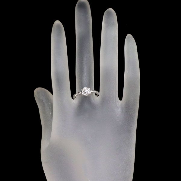 新品 Pt900 ダイヤモンド リング 0.086ct F VS2 VG D0.45ct - メルカリ