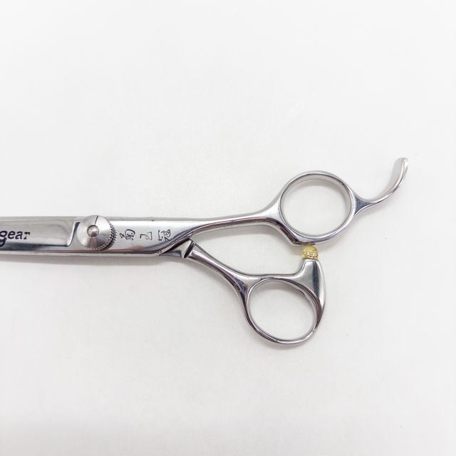 犬用品 ペット用ストレートシザー 菊王冠SW3-750