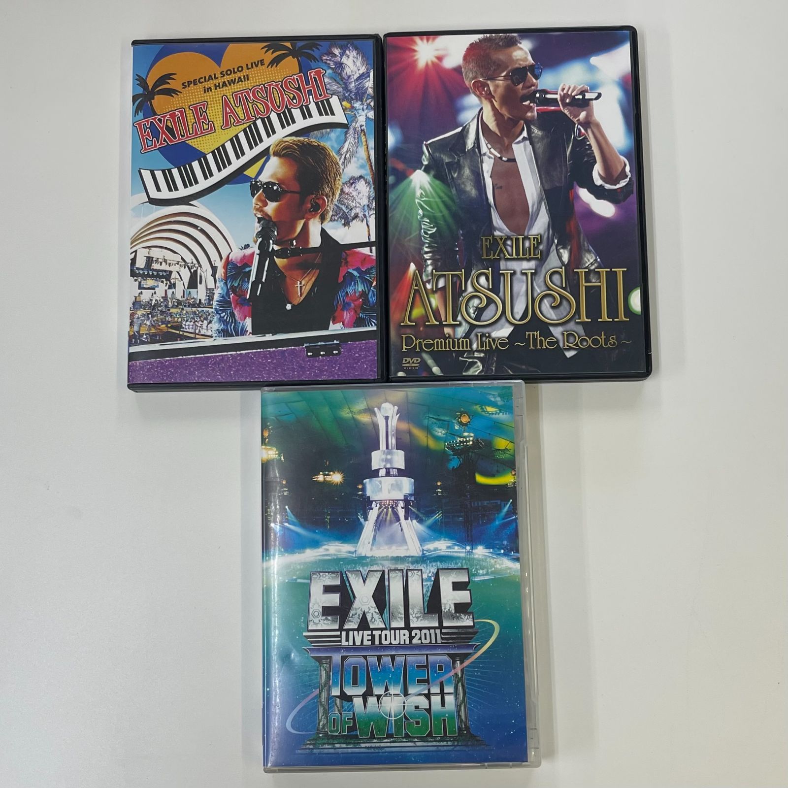 まとめ買い対象（中古品）EXILE ATSUSHI LIVE DVD &frasl; EXILE LIVE TOUR