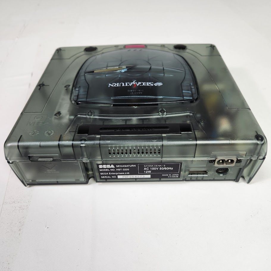 希少】セガサターン スケルトンHST-3220 本体 クリアブラック - メルカリ