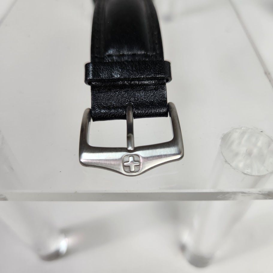 美品】WENGER ウェンガー 7275X クロノグラフ メンズ腕時計 スイス製 