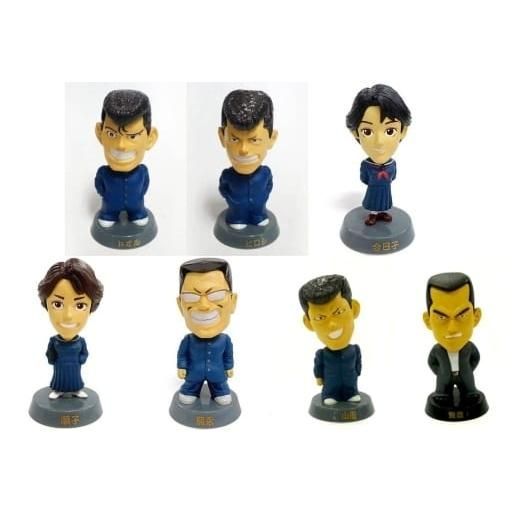 中古】ラナ ビー・バップ・ハイスクール ユラユラ首ふりマスコット 全7 