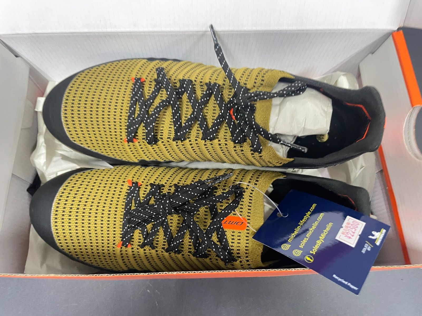 C0535■신품■DMT GK1 블랙/오크라 블랙 오커 미국 8 CM26.38 마운틴 바이크 슈즈 MTB 슈즈 바인딩 슈즈 로드 바이크 부품 액세서리