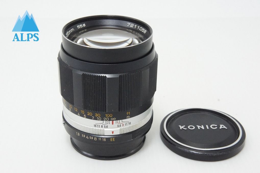 良品 KONICA コニカ HEXANON 85mm F1.8 ARマウント MF 単焦点レンズ