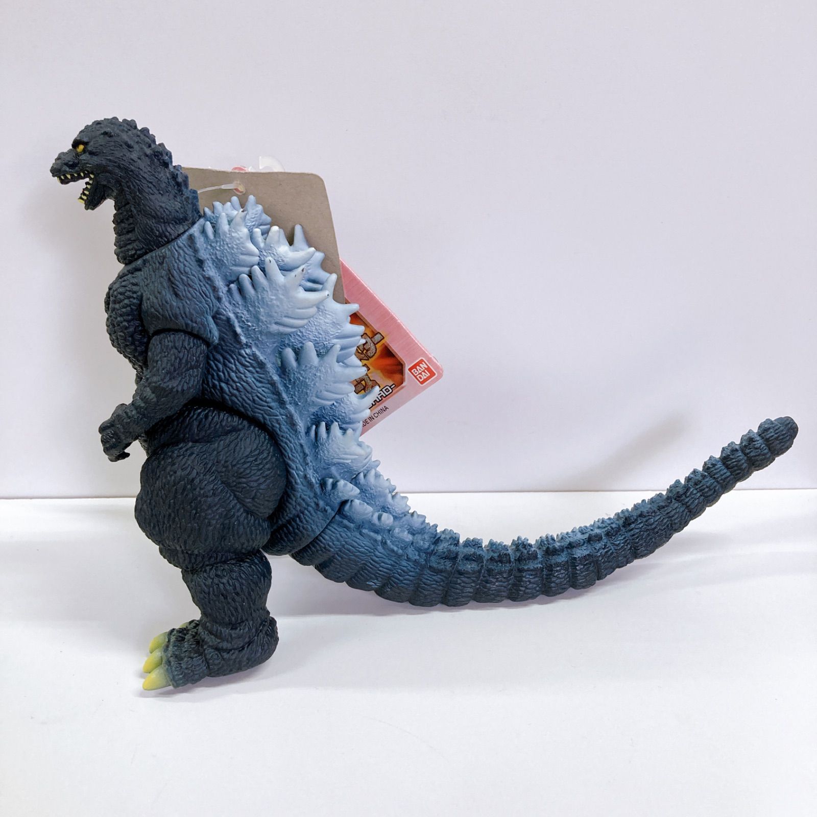 タグ付き ゴジラ 1998年 ムービーモンスターシリーズ ソフビ BANDAI