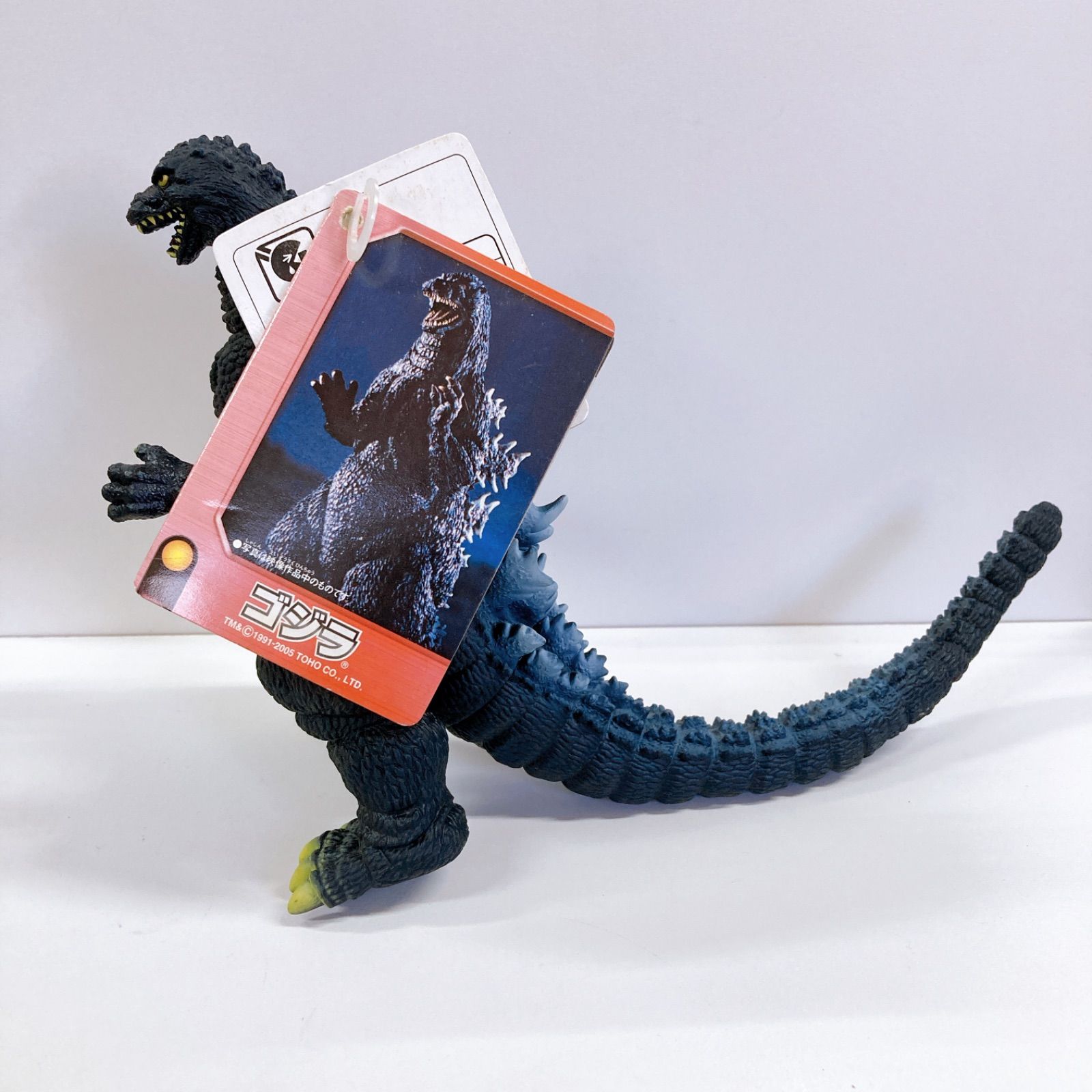タグ付き ゴジラ 1998年 ムービーモンスターシリーズ ソフビ BANDAI