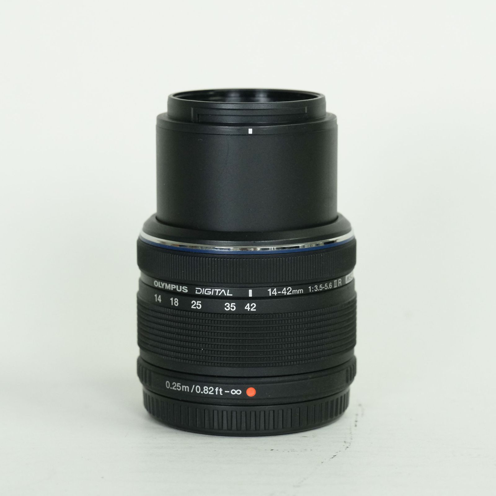 良品] OLYMPUS M.ZUIKO DIGITAL 14-42mm F3.5-5.6IIR ブラック 