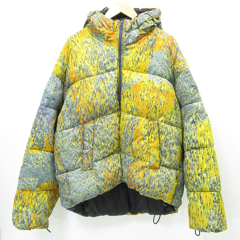 三重本店】 中古 DIESEL | ディーゼル W-BOGAERT PUFFER JACKET 総柄 