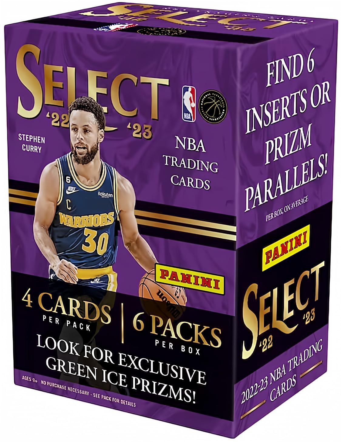 パニーニ 2022-2023 PANINI Select バスケットボール 専用 グリーンアイス プリズム ブラスターボックス