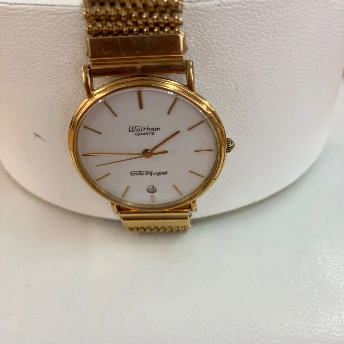 【Emile Pequignet】クォーツ 腕時計 ゴールド【箱あり】 Emile Pequignet Moorea Watch Autoquartz Gold & Stainless Steel