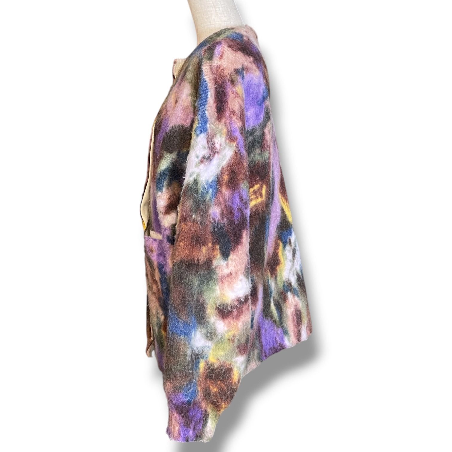 Ameri vintage アメリヴィンテージ UND TEXTURE ART FLOWER KNIT 