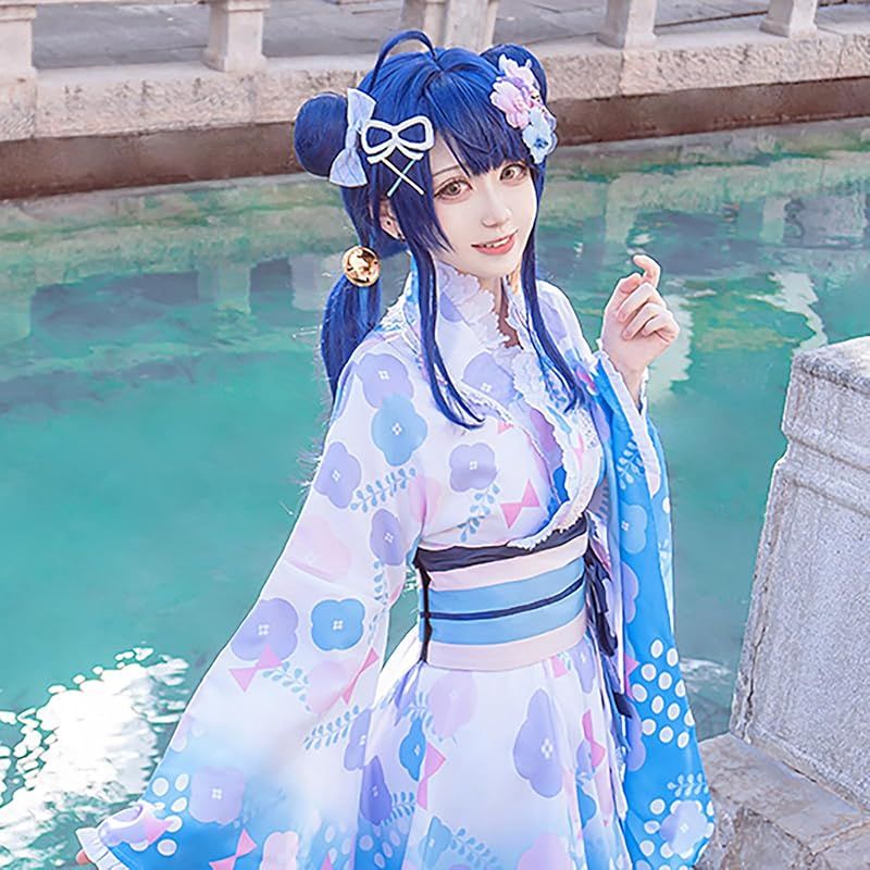 mmj にじさんじ　天宮こころ　コスプレ　浴衣 新品】 [milky time] にじさんじ 天宮こころ コスプレ ハロウィン