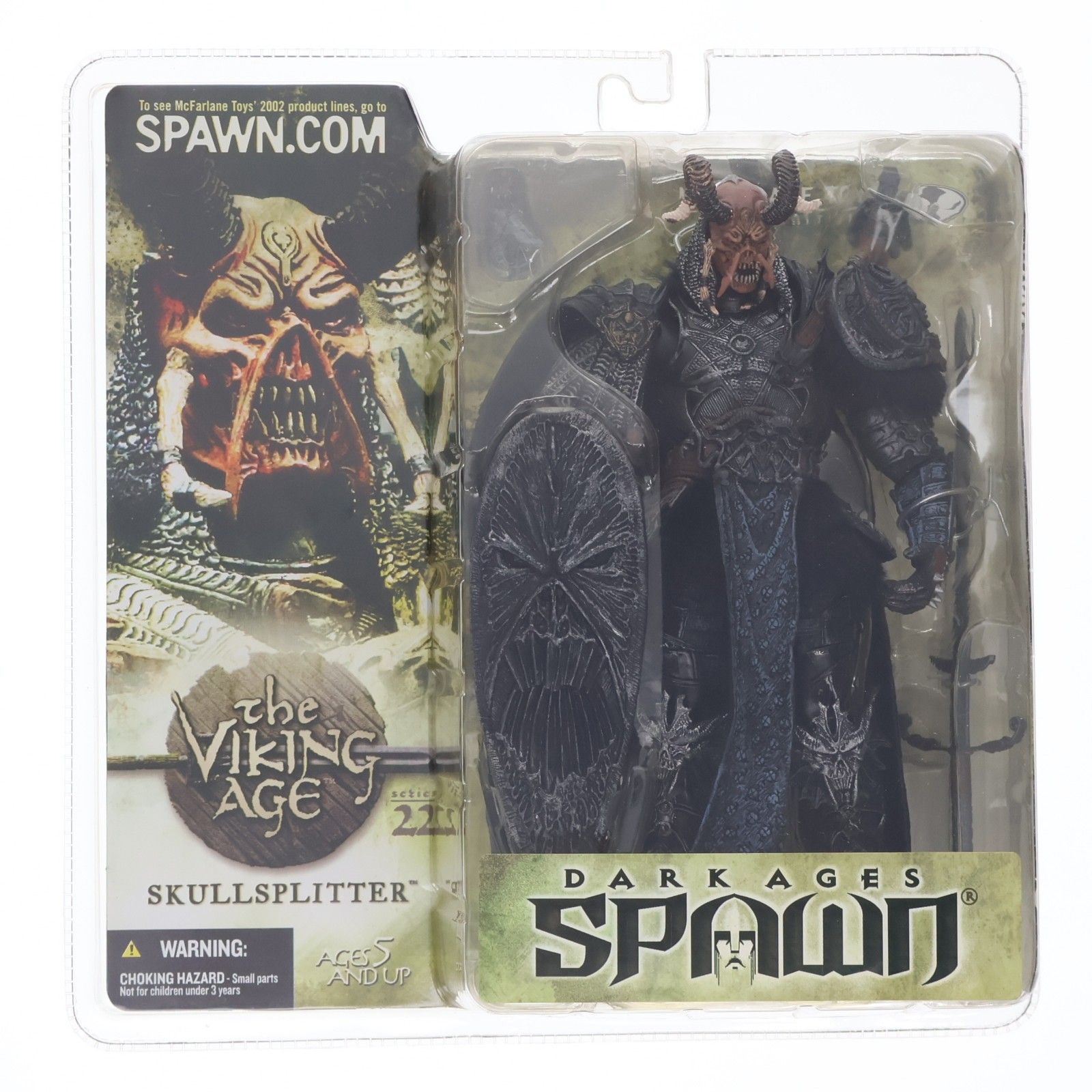 マクファーレンSPAWN DARK AGE スカルスプリッター スポーン・ウルトラ・アクションフィギュア シリーズ22 SKULLSPLITTER